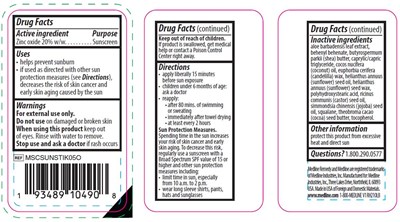 Package Label Drug Facts (53329 220 Drug Facts)